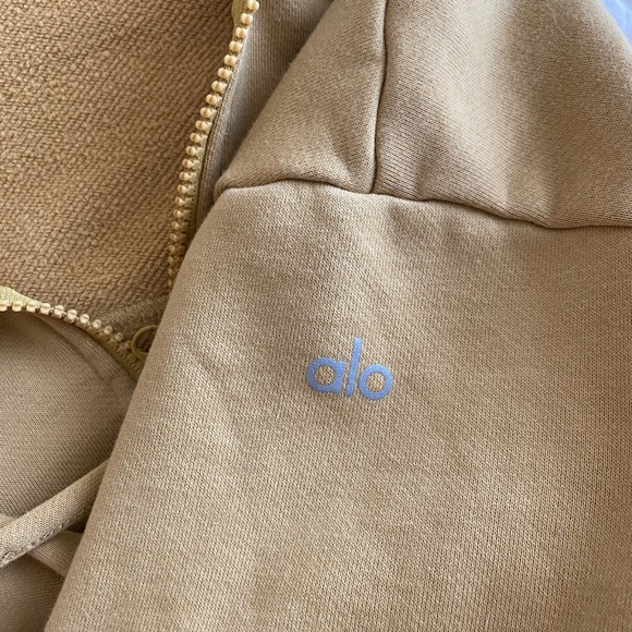 Alo Stadium Half Zip Hoodie - Picture 5 of 5